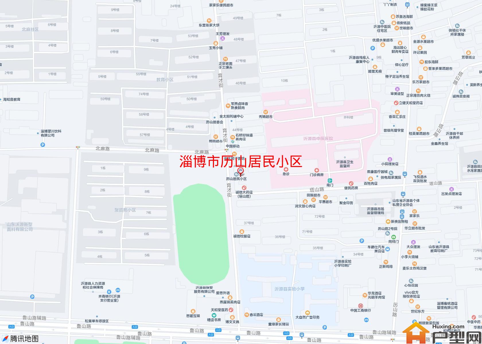 历山居民小区小区 - 户型网