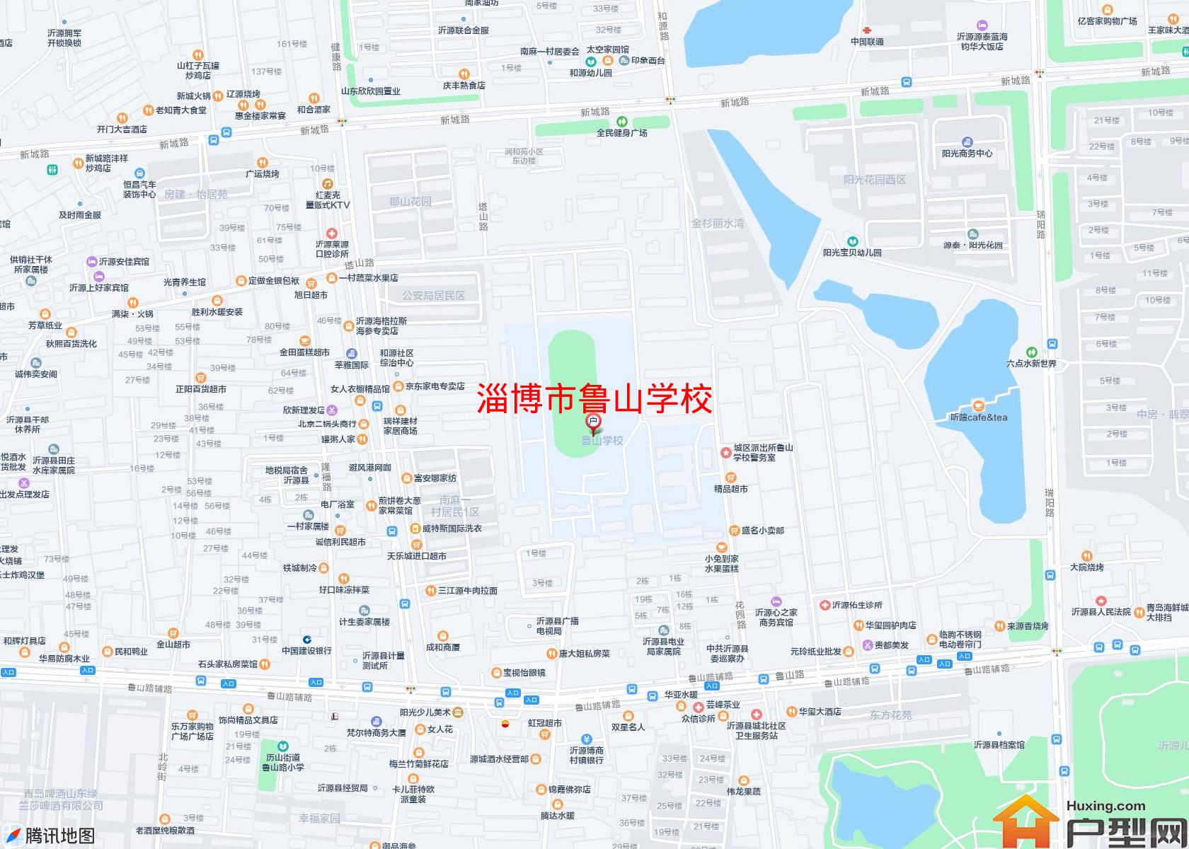 鲁山学校小区 - 户型网