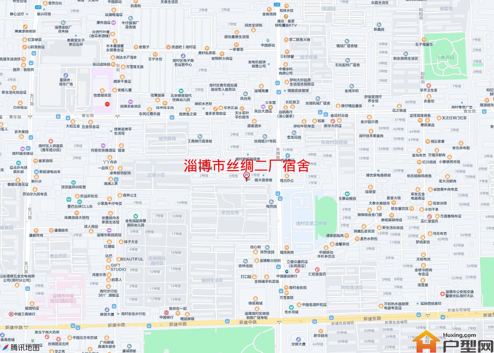 丝绸二厂宿舍小区 - 户型网