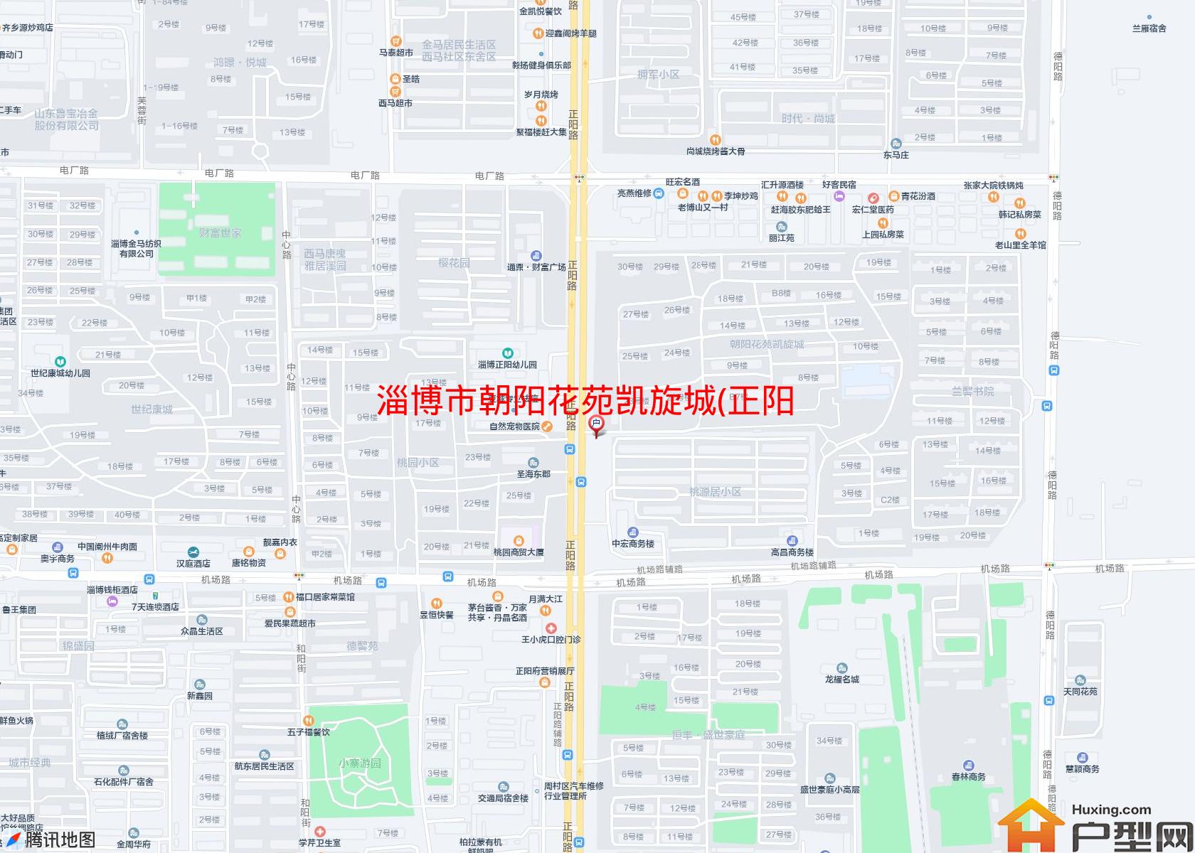 朝阳花苑凯旋城(正阳路2688号)小区 - 户型网