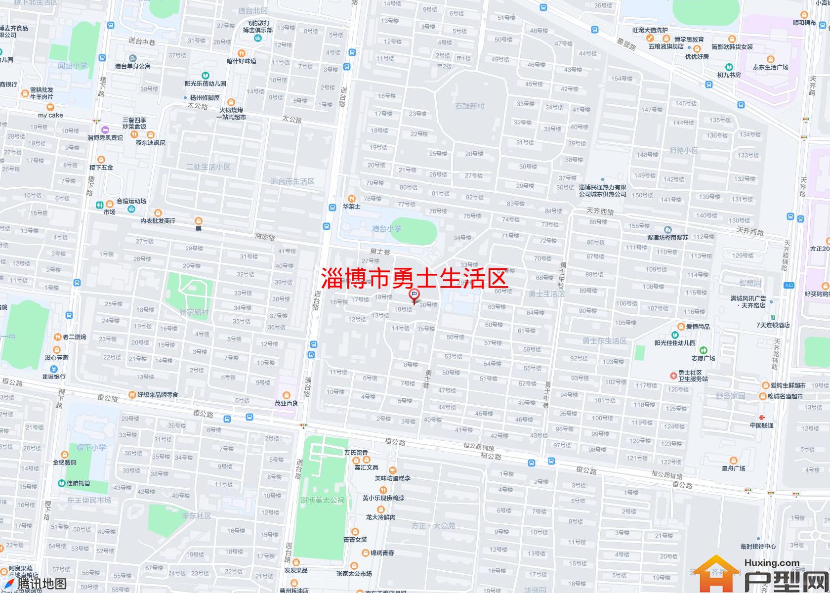 勇士生活区小区 - 户型网