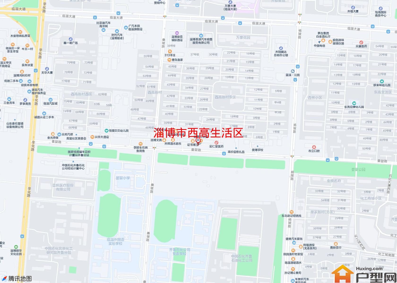 西高生活区小区 - 户型网