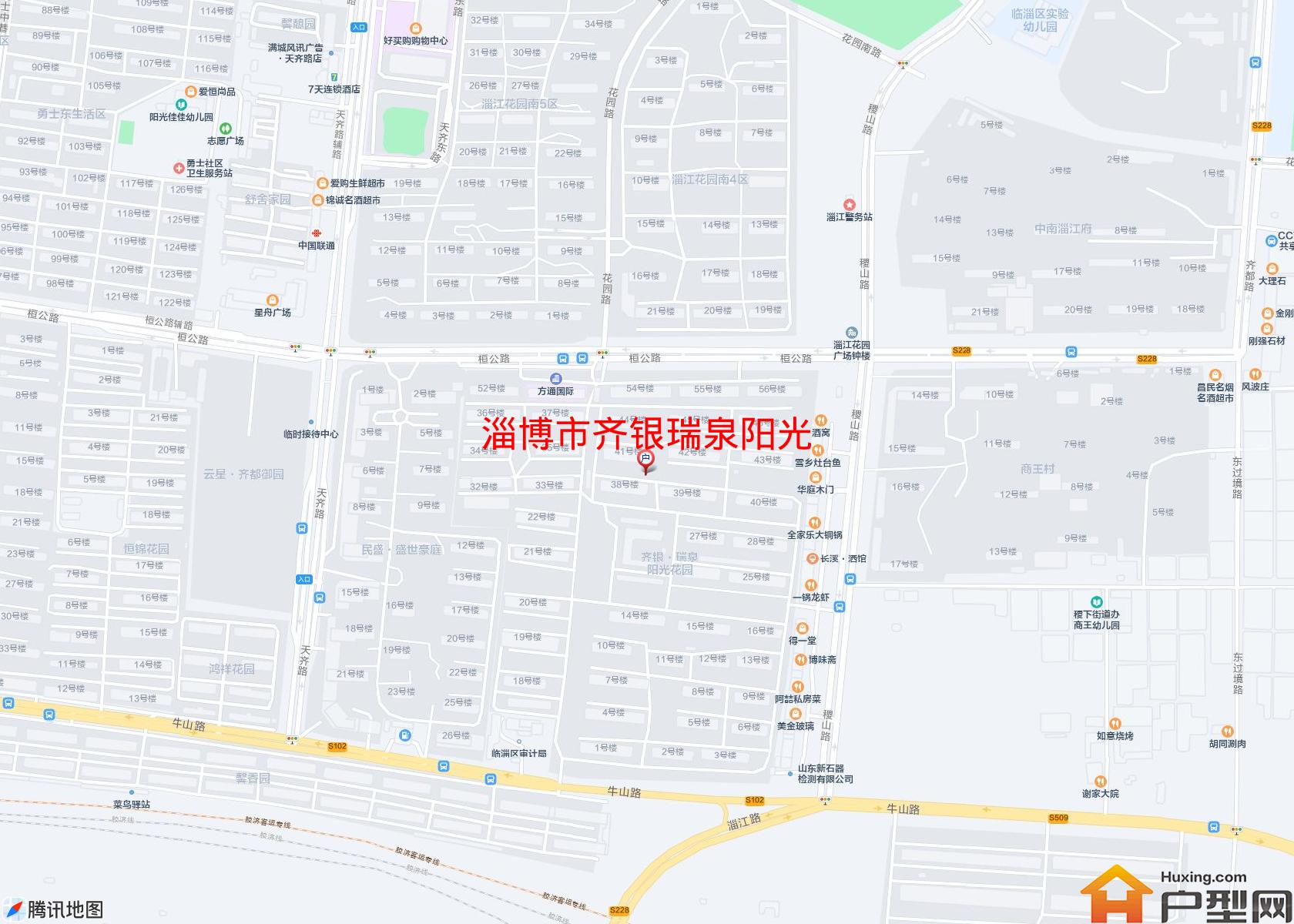 齐银瑞泉阳光小区 - 户型网