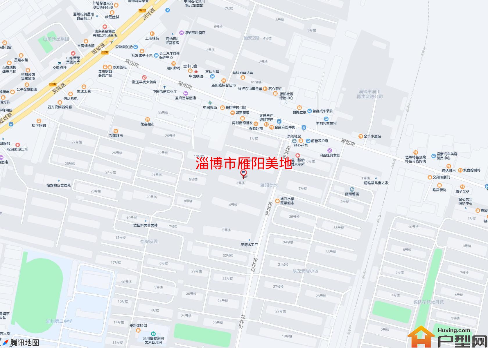 雁阳美地小区 - 户型网