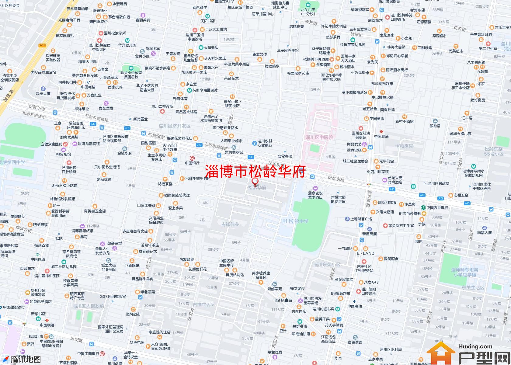 松龄华府小区 - 户型网