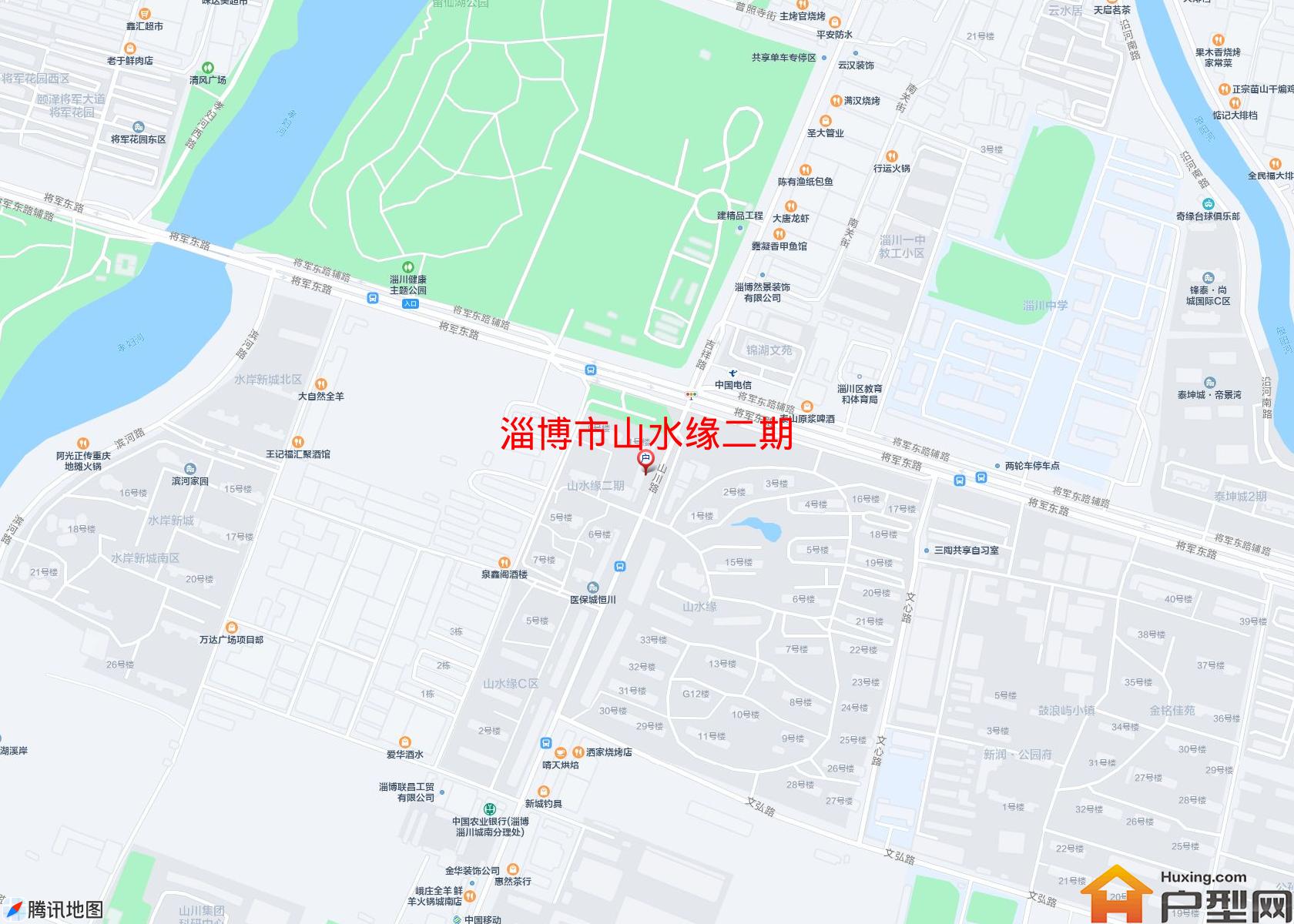 山水缘二期小区 - 户型网