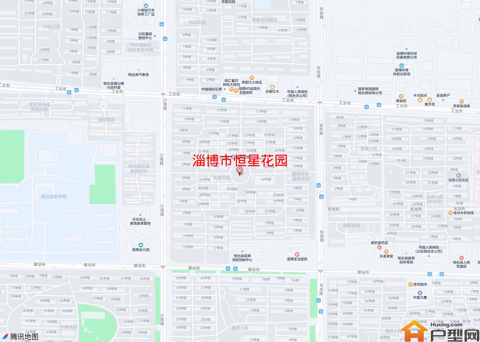 恒星花园小区 - 户型网