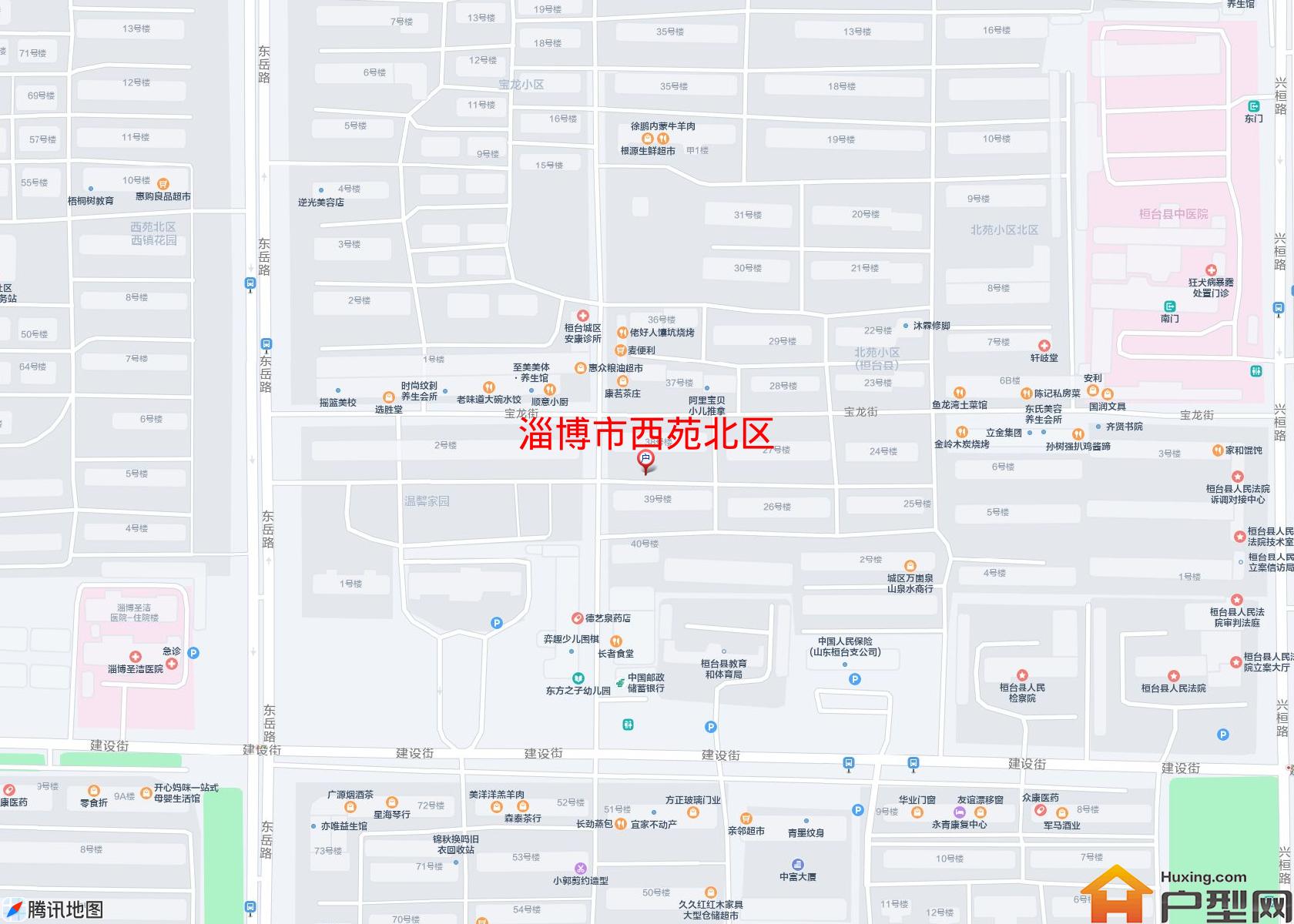 西苑北区小区 - 户型网