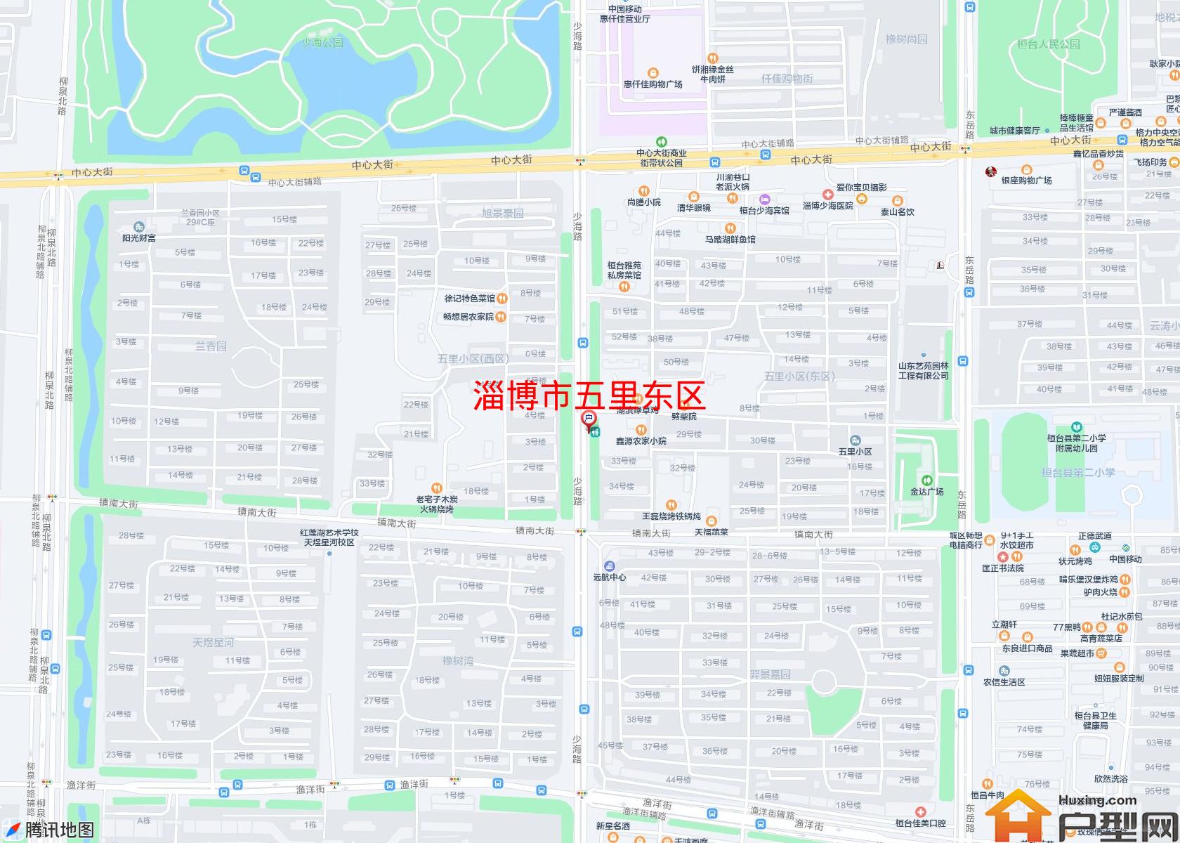 五里东区小区 - 户型网