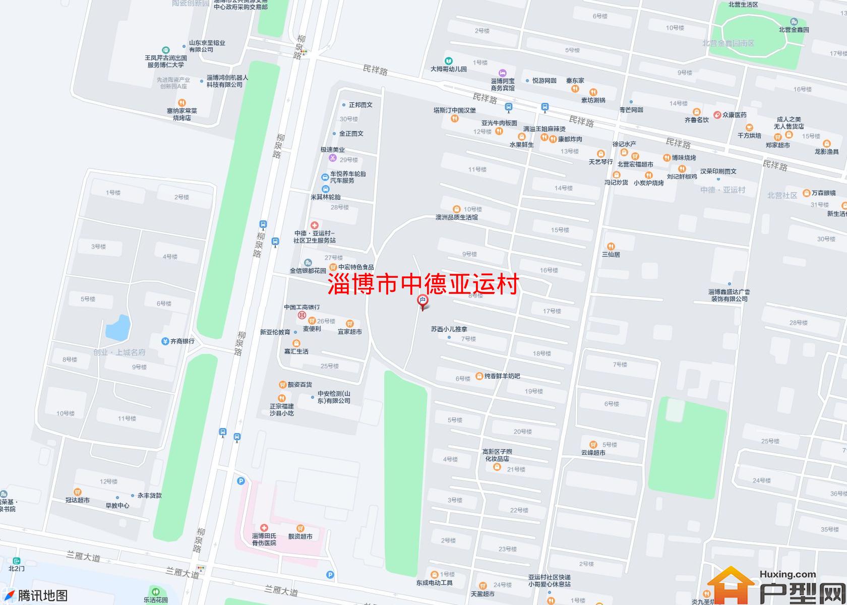 中德亚运村小区 - 户型网