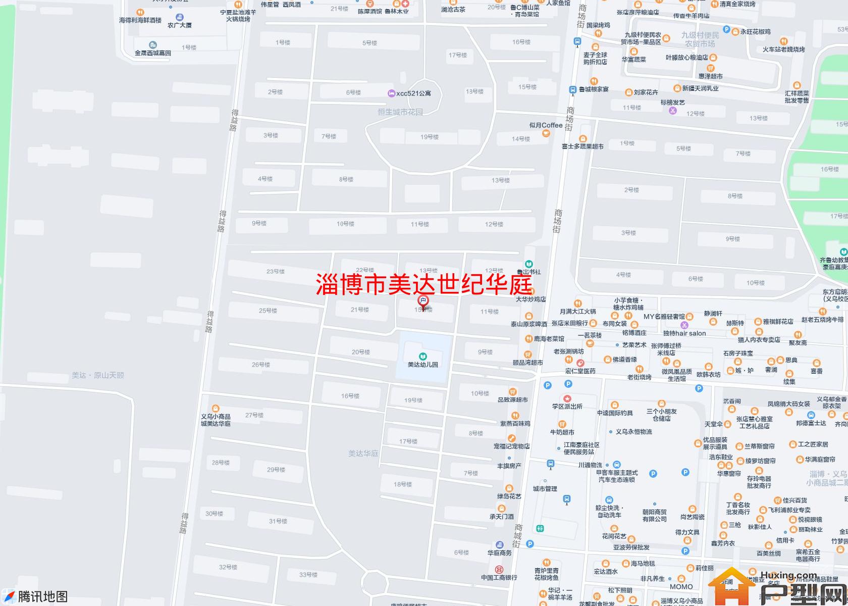 美达世纪华庭小区 - 户型网