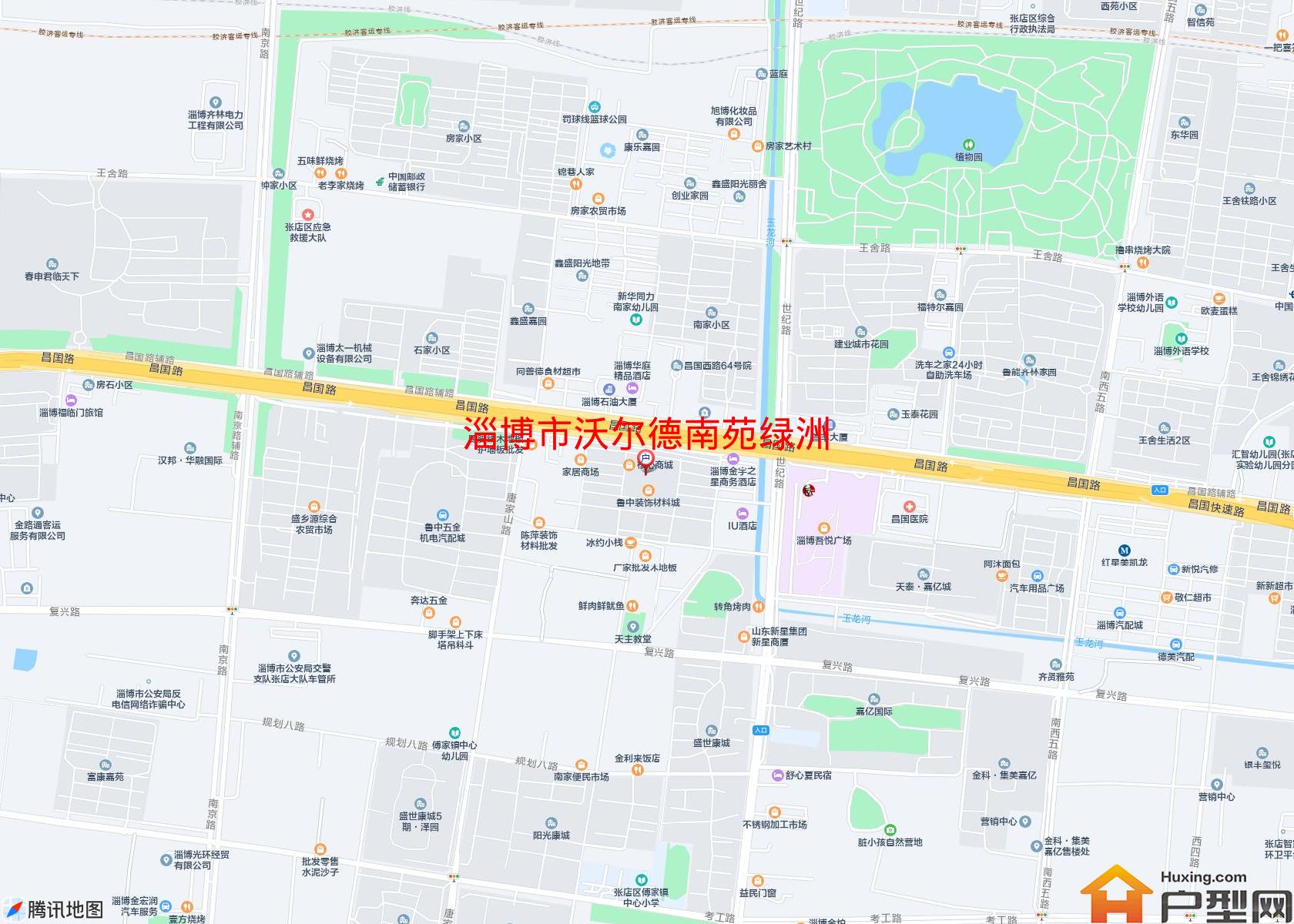 沃尔德南苑绿洲小区 - 户型网
