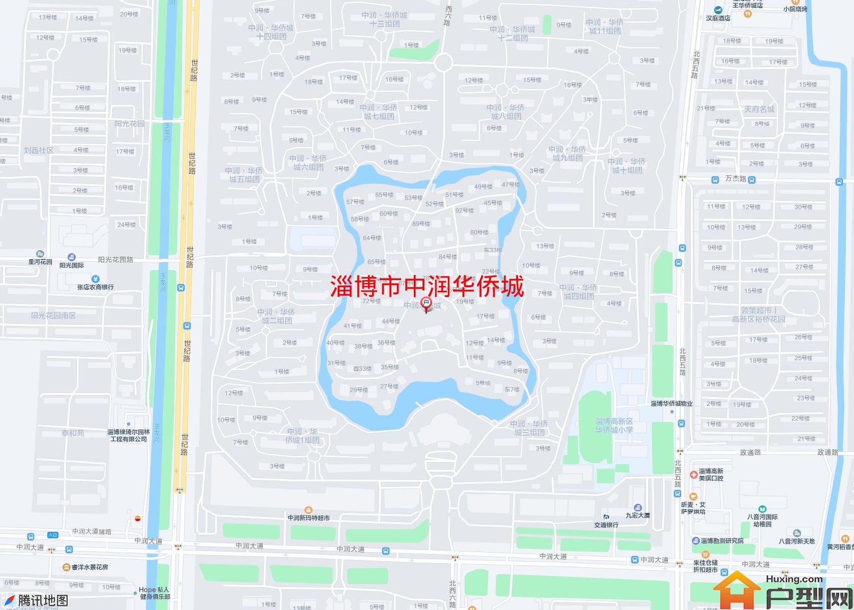 中润华侨城小区 - 户型网