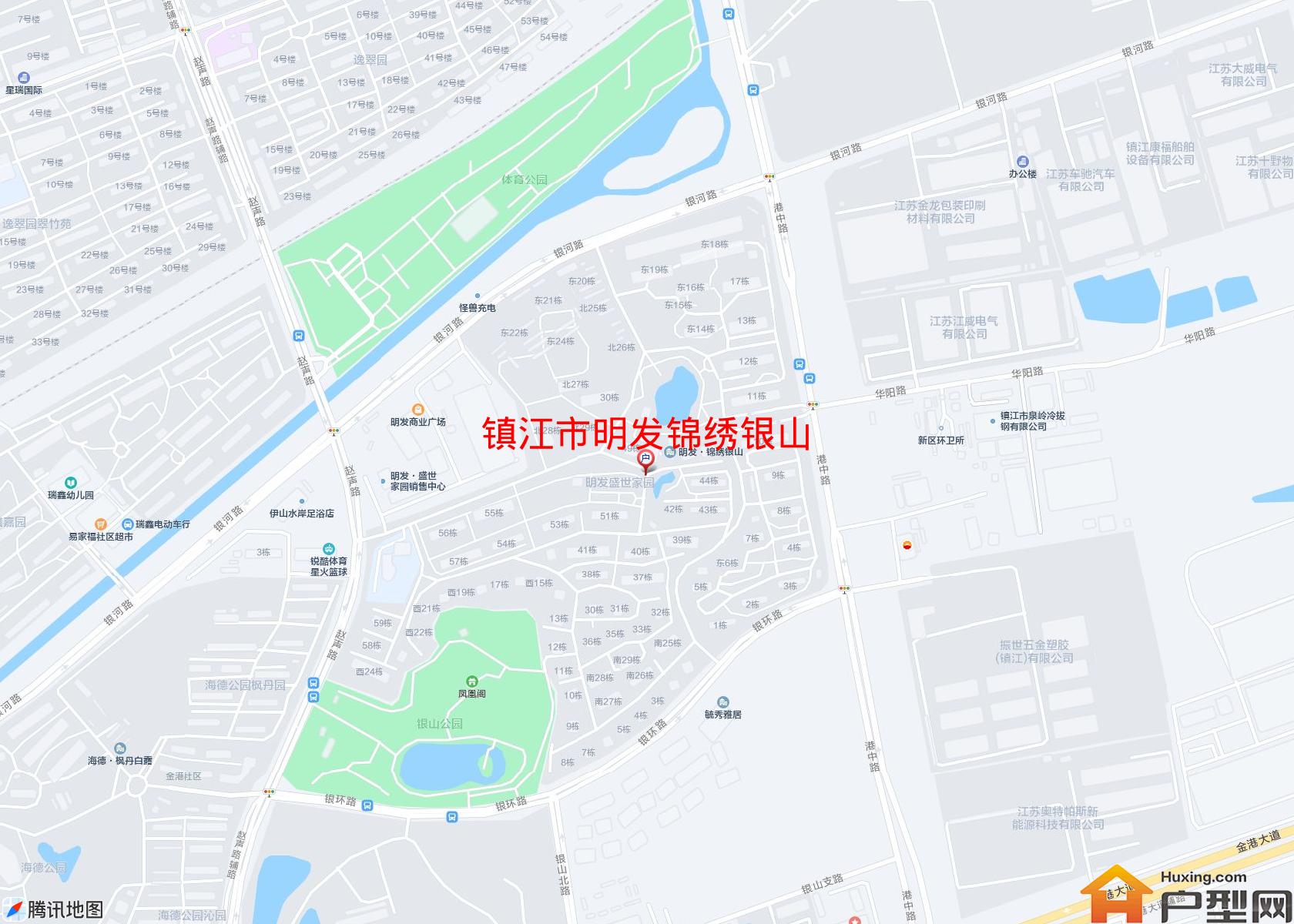 明发锦绣银山小区 - 户型网