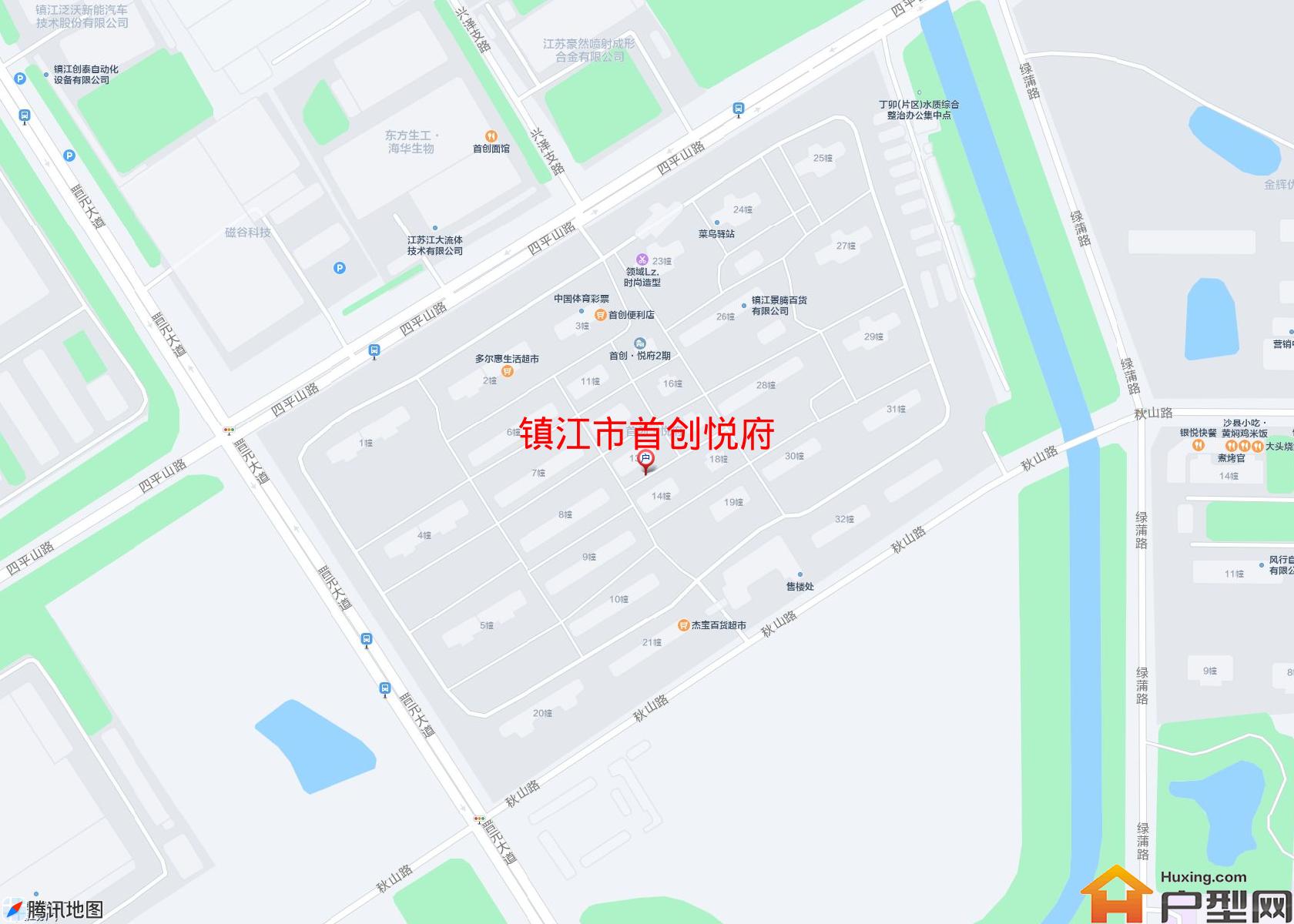 首创悦府小区 - 户型网