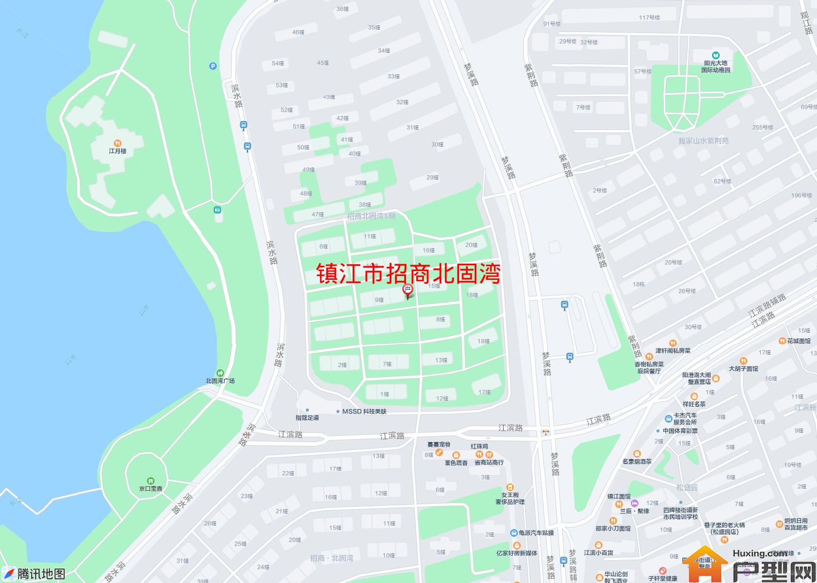 招商北固湾小区 - 户型网