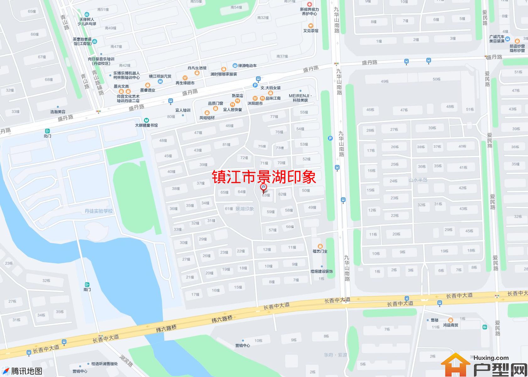 景湖印象小区 - 户型网