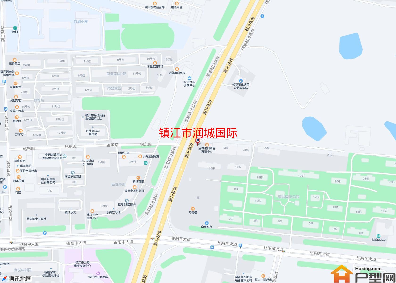 润城国际小区 - 户型网