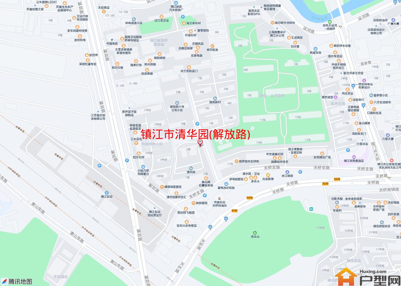 清华园(解放路)小区 - 户型网