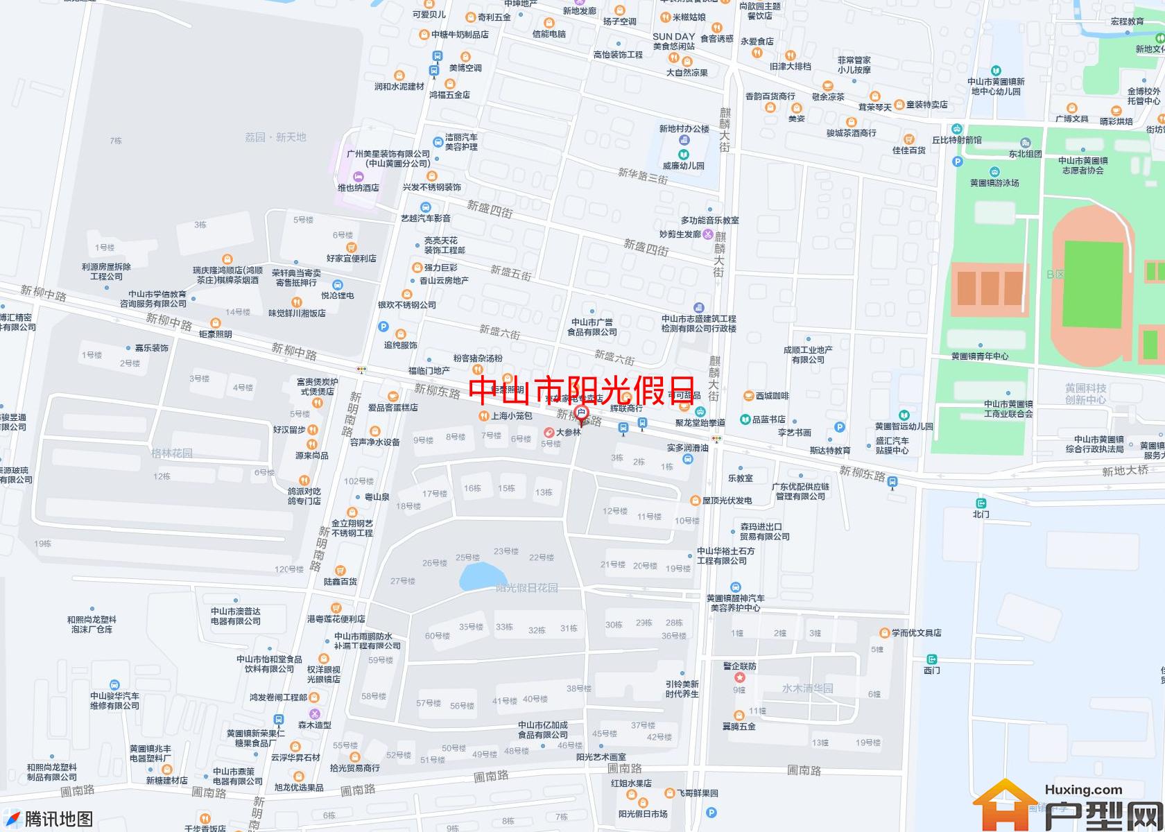 阳光假日小区 - 户型网