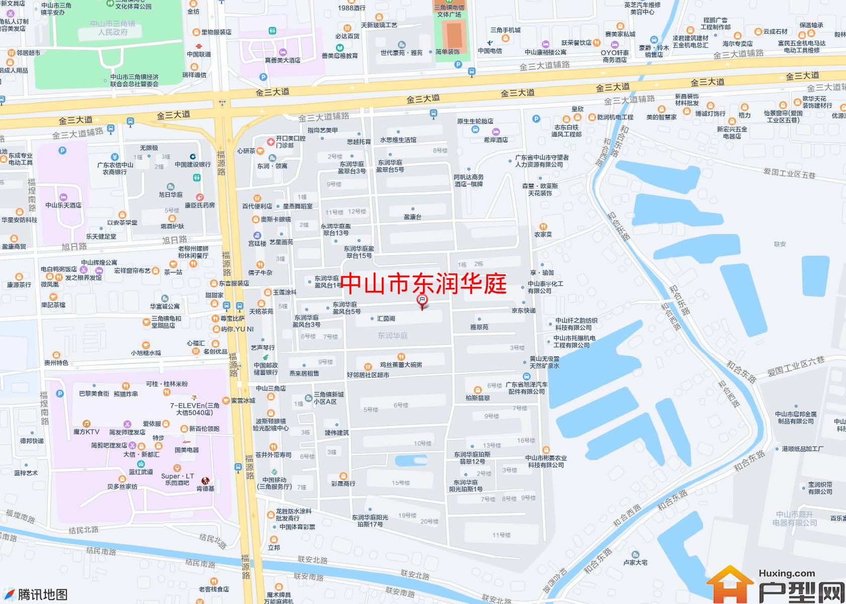 东润华庭小区 - 户型网