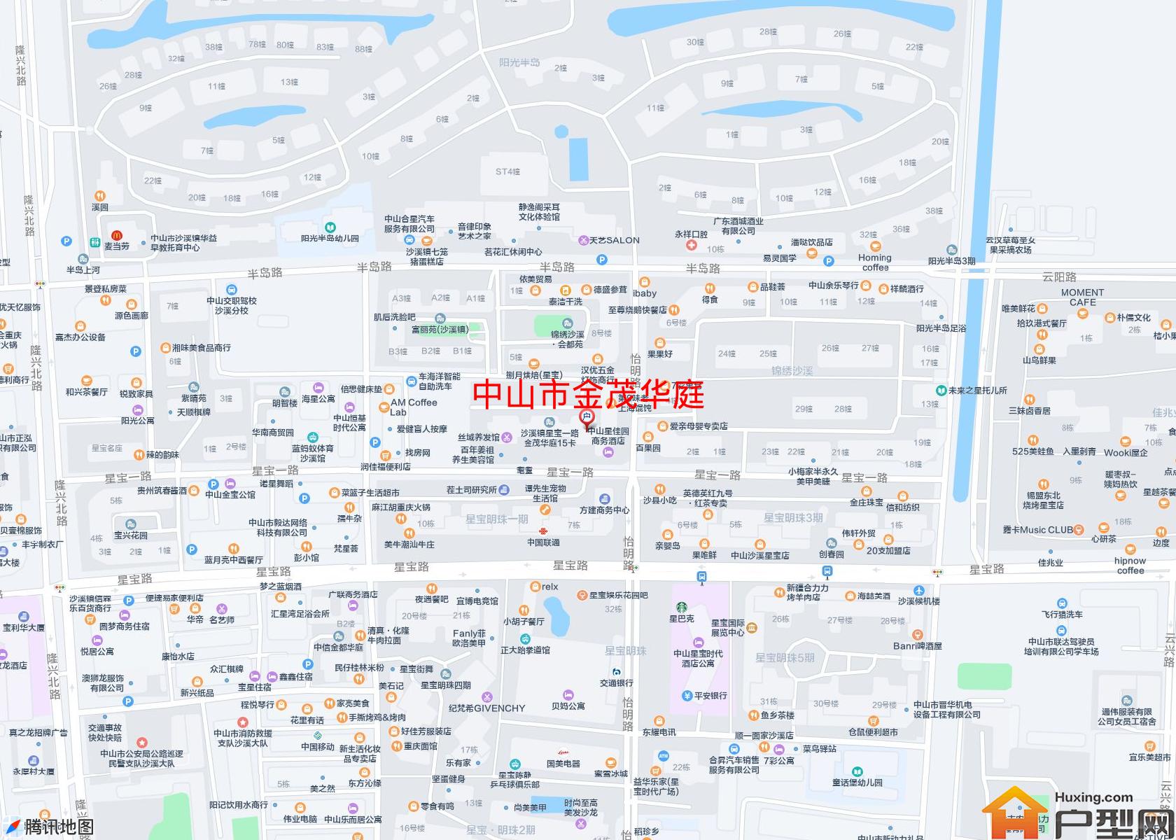 金茂华庭小区 - 户型网