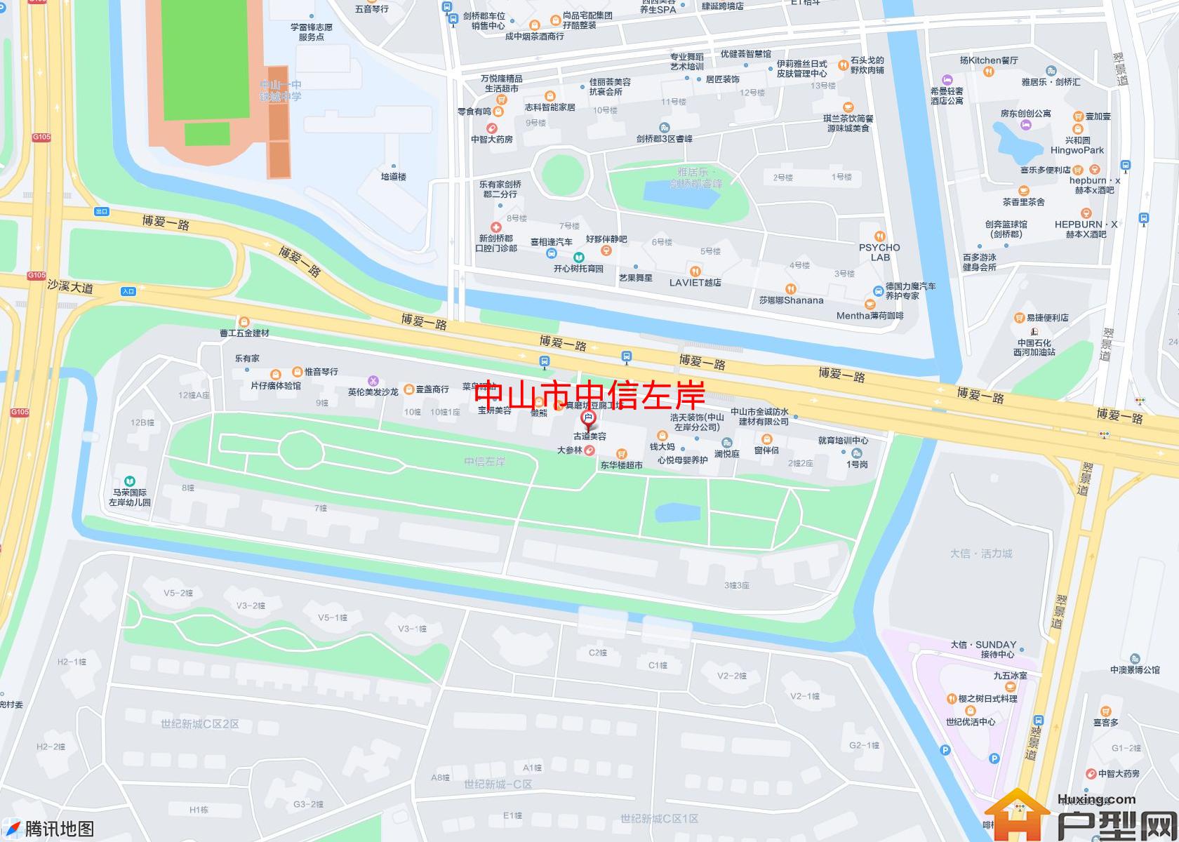 中信左岸小区 - 户型网 中信左岸小区 - 户型网