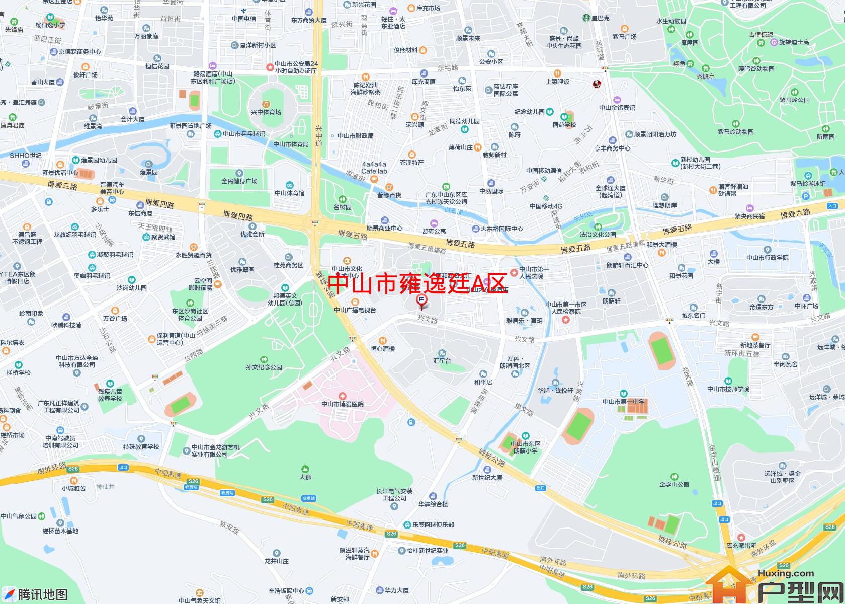 雍逸廷A区小区 - 户型网
