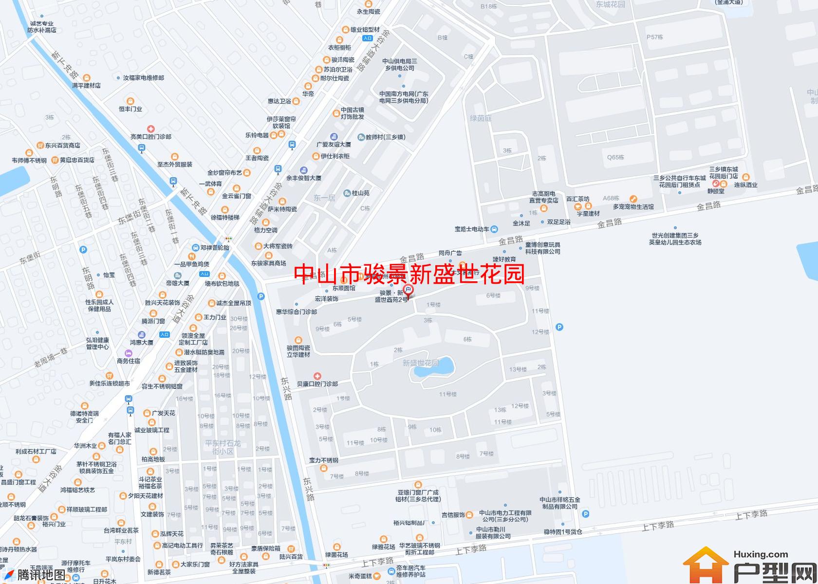 骏景新盛世花园小区 - 户型网
