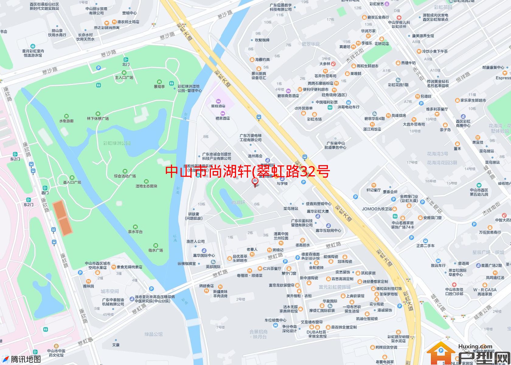 尚湖轩(翠虹路32号)小区 - 户型网 尚湖轩(翠虹路32号)小区 - 户型网