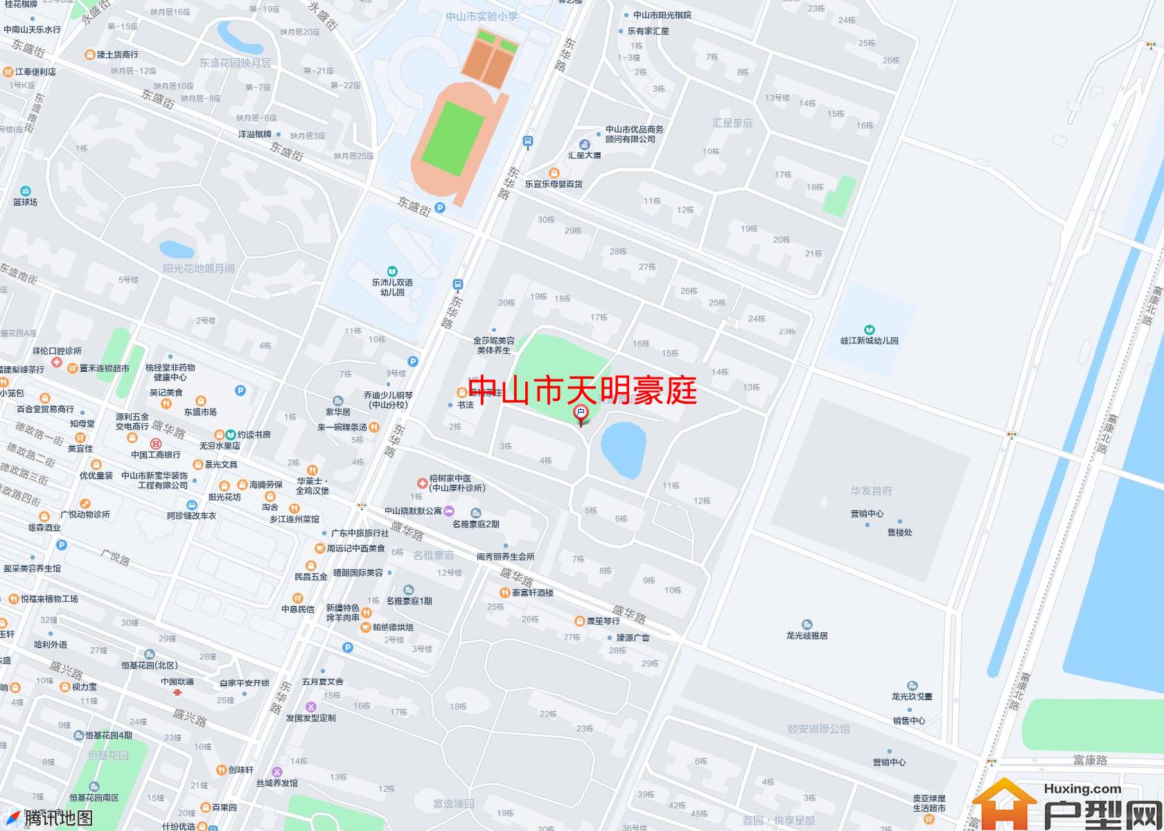 天明豪庭小区 - 户型网
