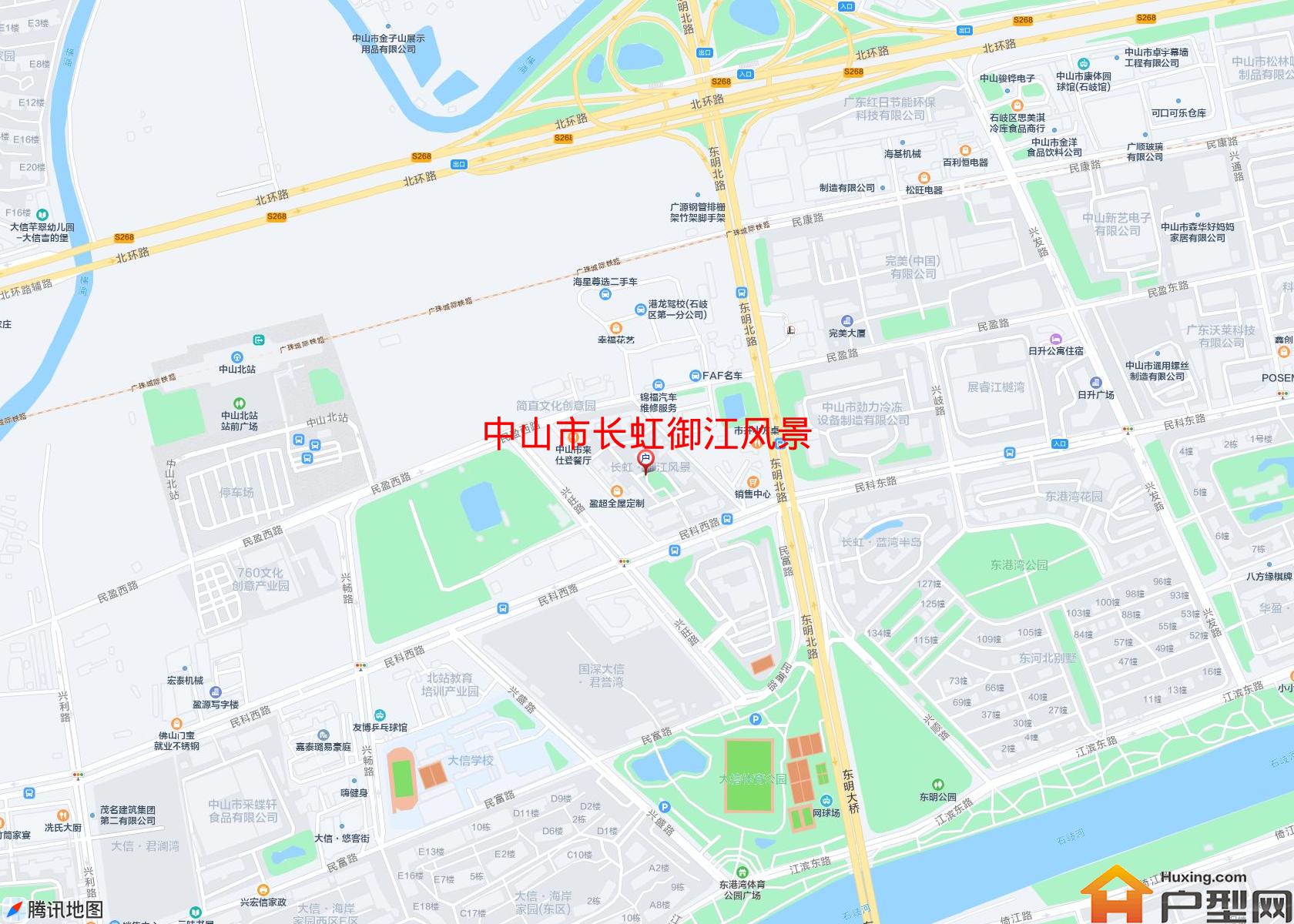 长虹御江风景小区 - 户型网