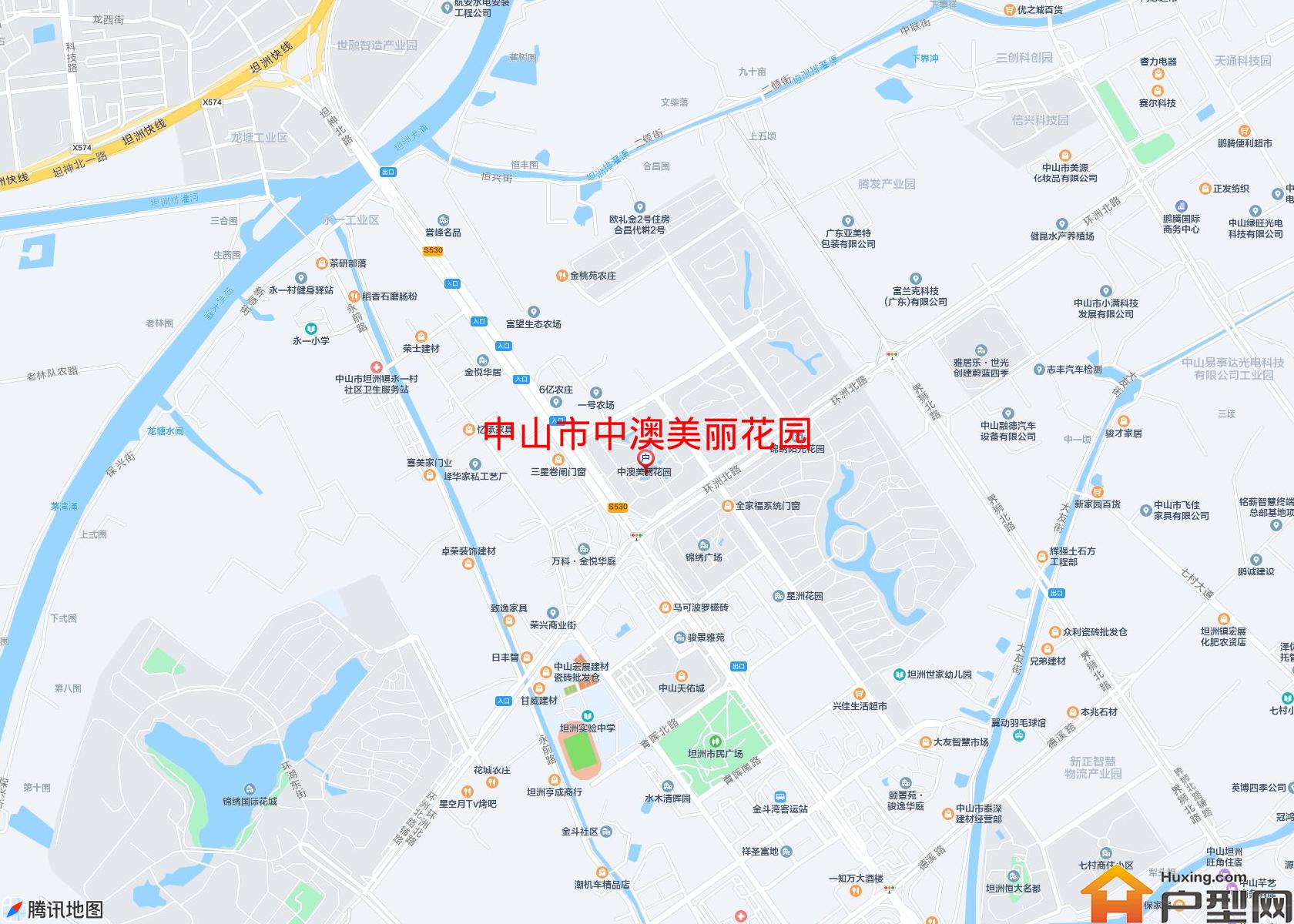 中澳美丽花园小区 - 户型网