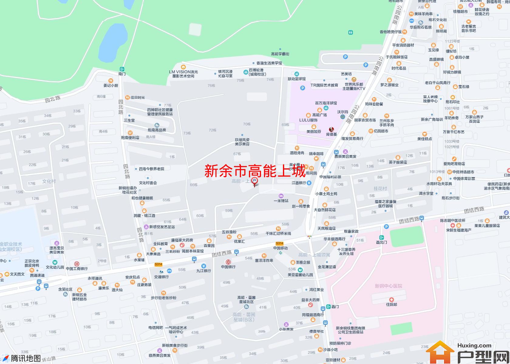 高能上城小区 - 户型网