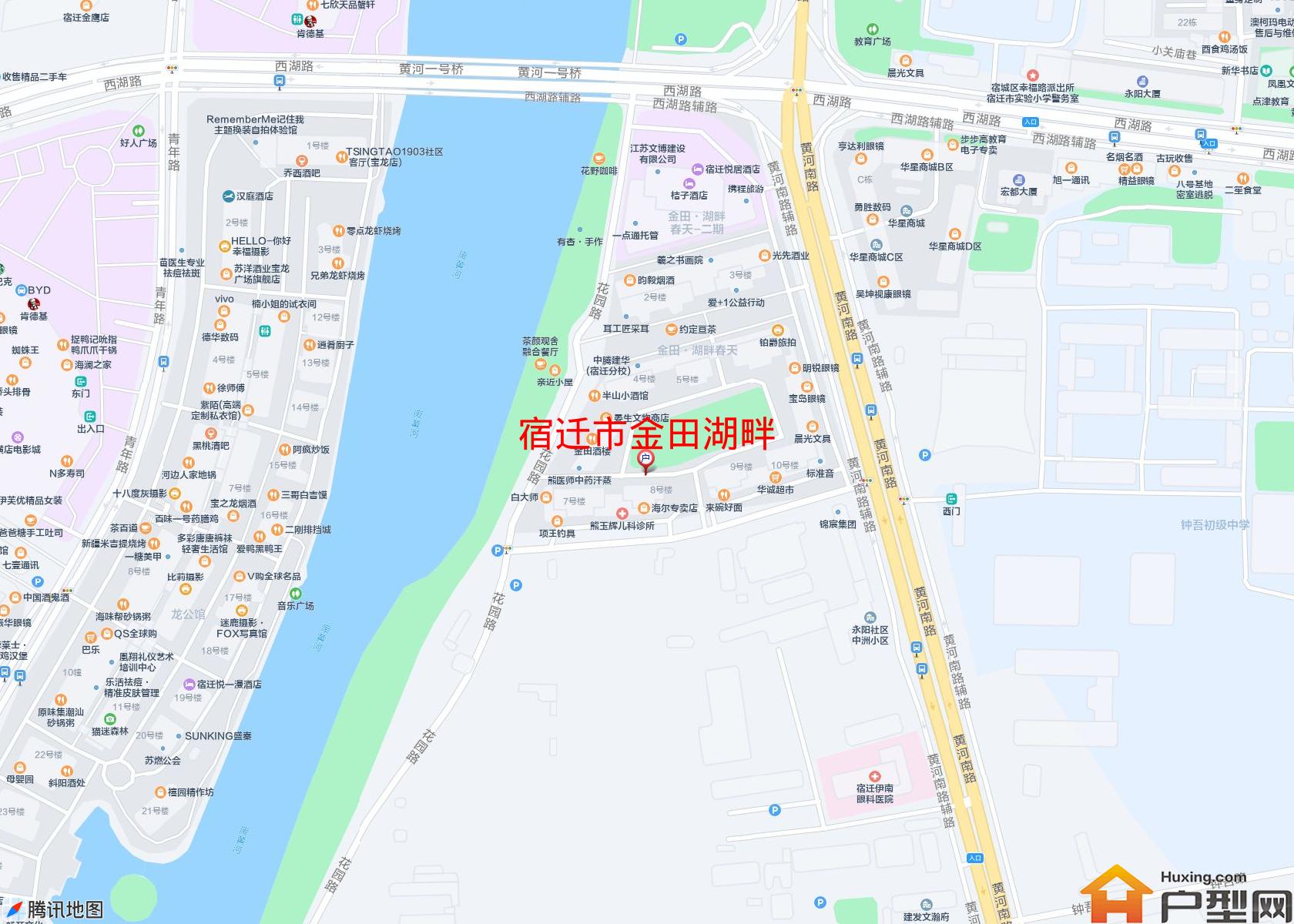 金田湖畔小区 - 户型网