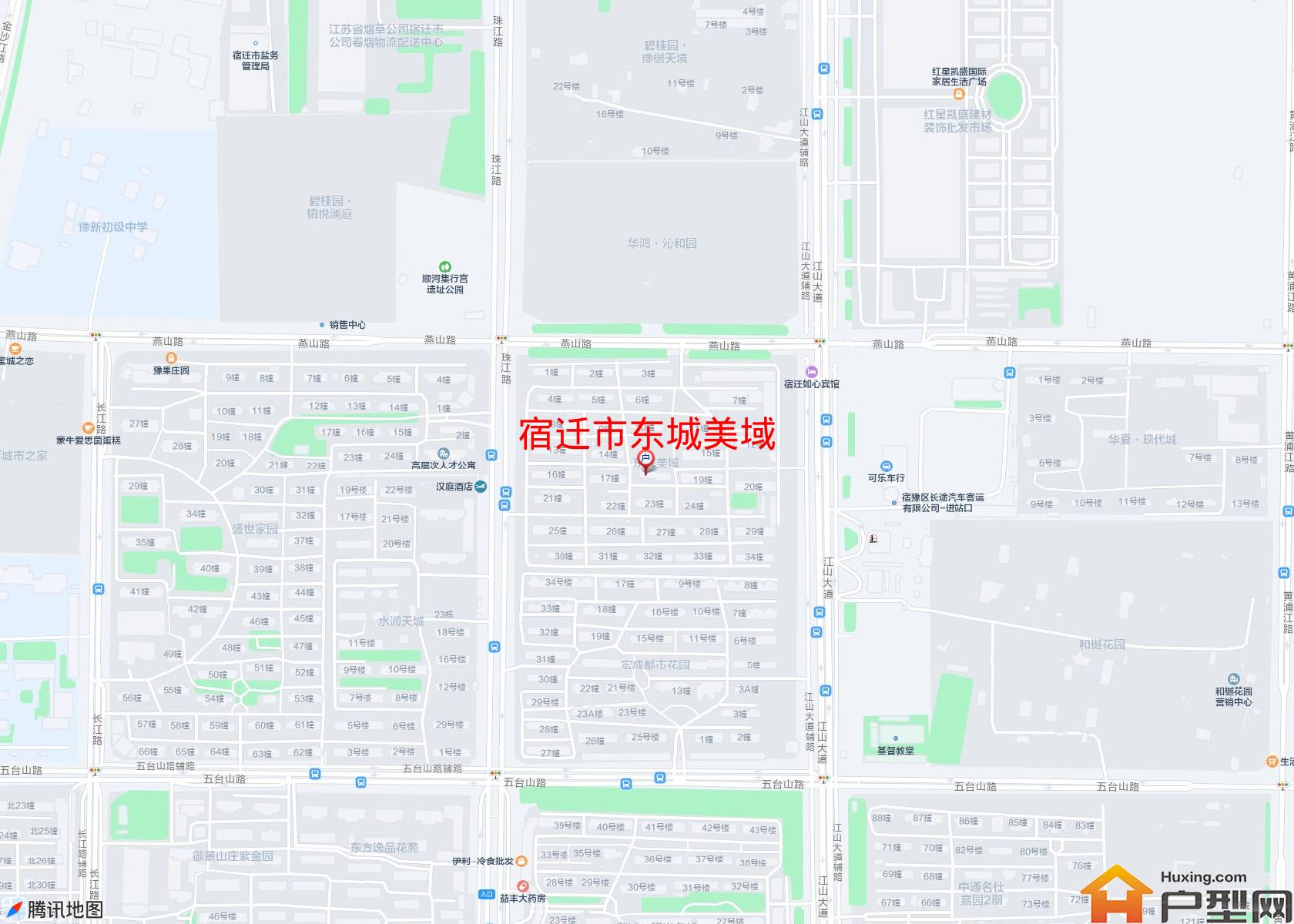 东城美域小区 - 户型网