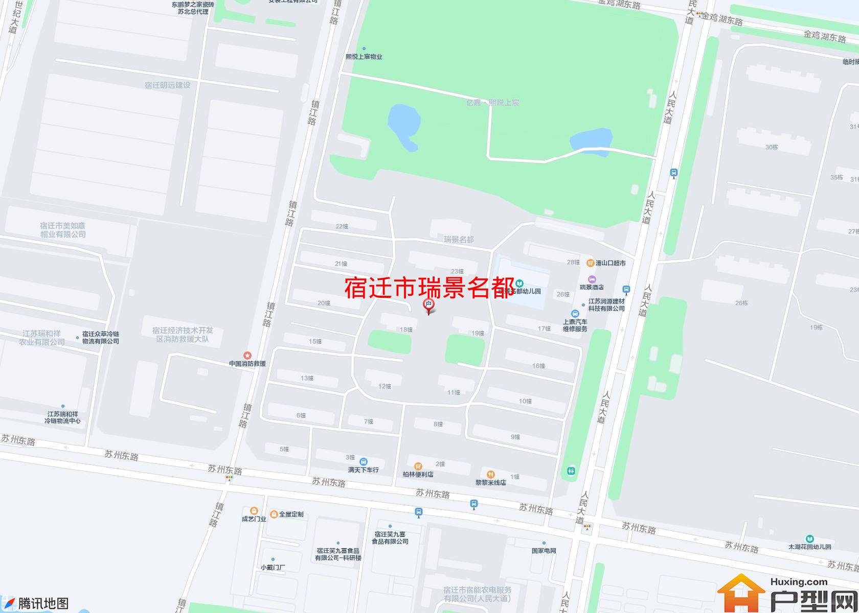 瑞景名都小区 - 户型网