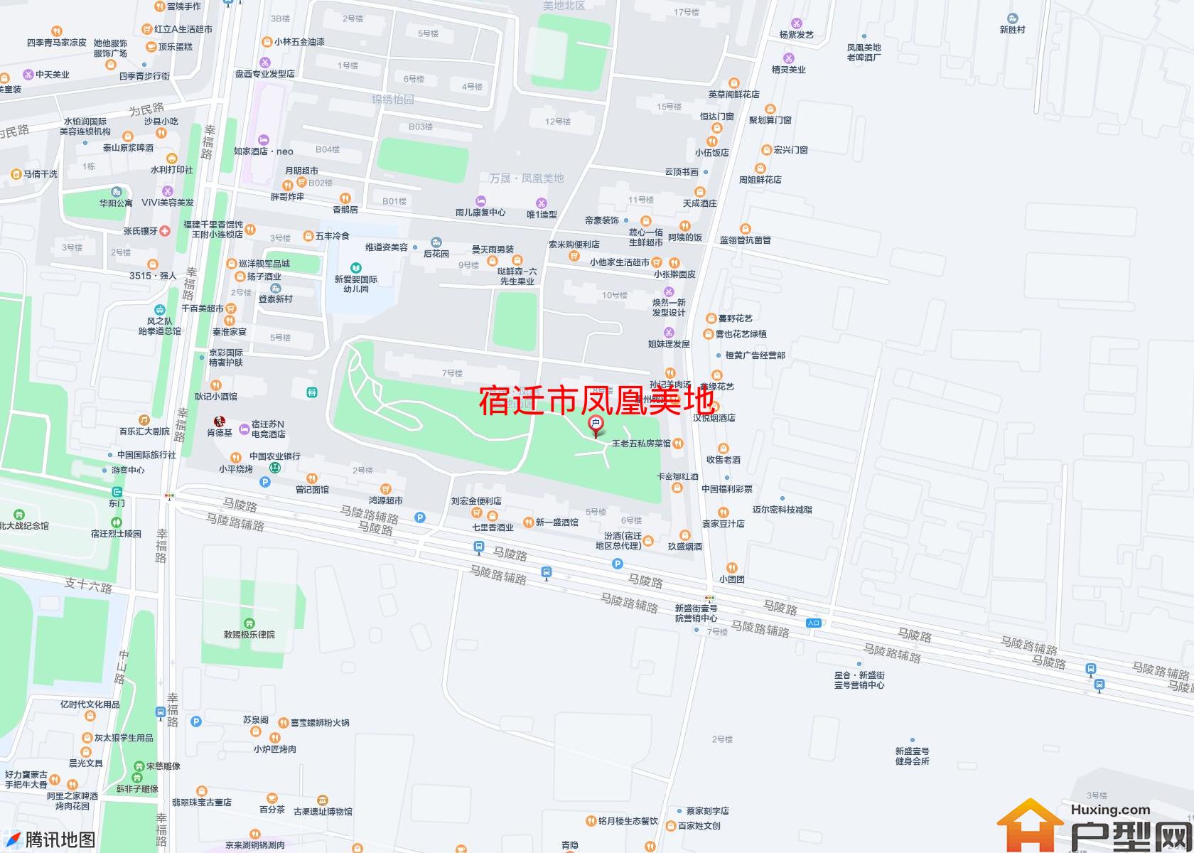 凤凰美地小区 - 户型网