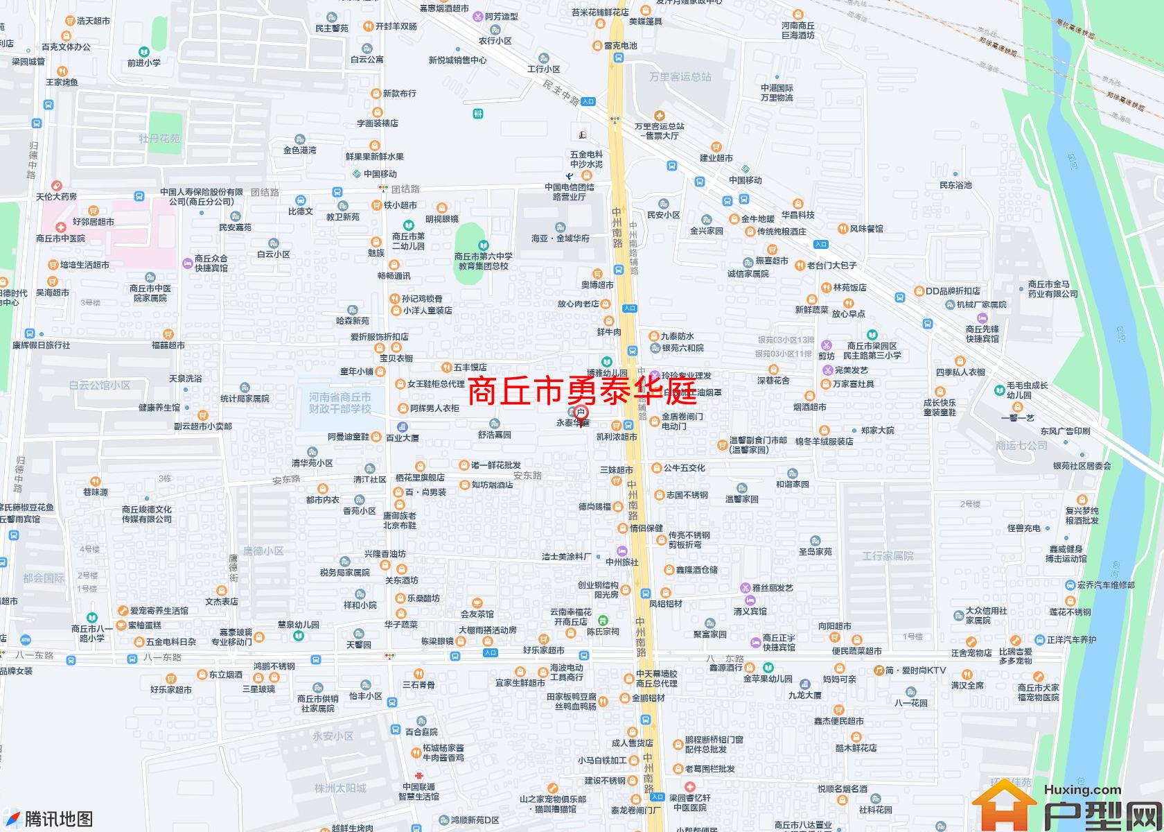 勇泰华庭小区 - 户型网