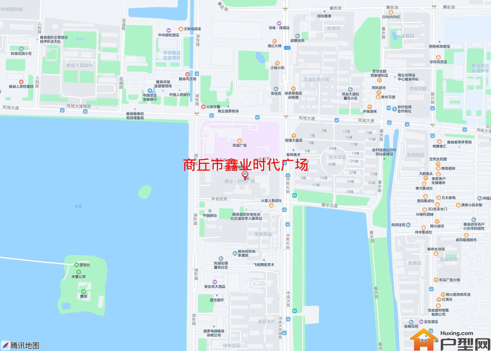 鑫业时代广场小区 - 户型网