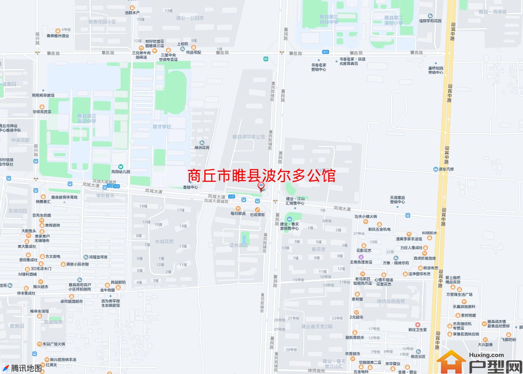 睢县波尔多公馆小区 - 户型网