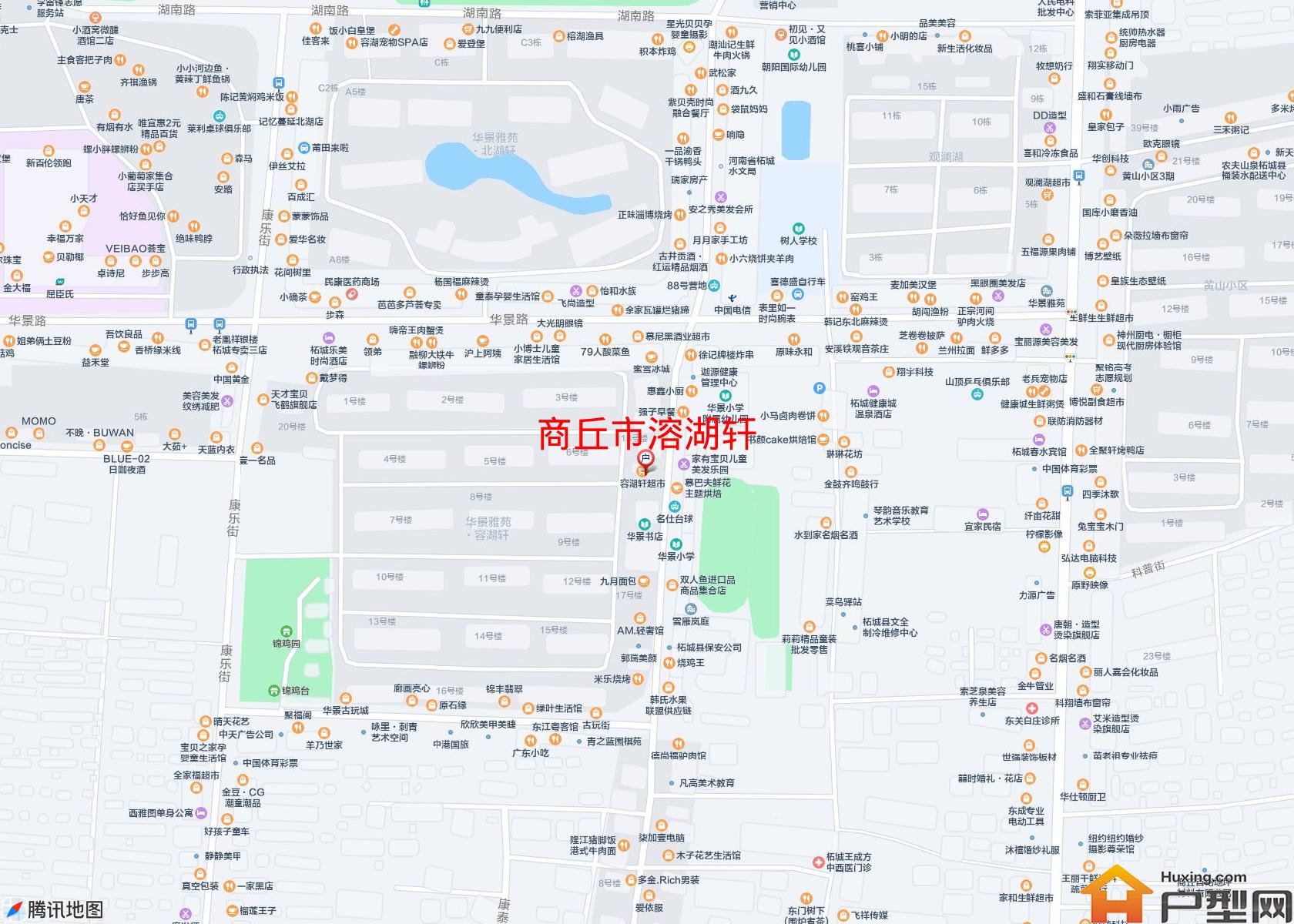 溶湖轩小区 - 户型网