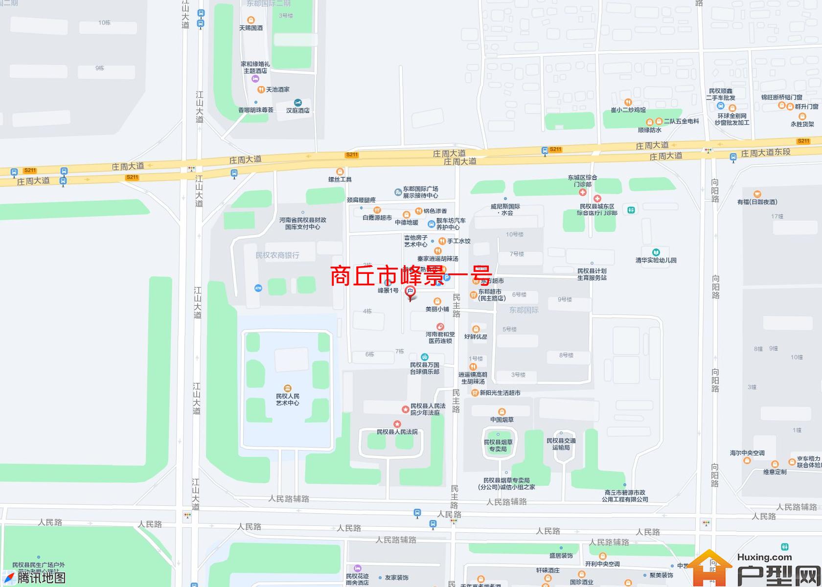 峰景一号小区 - 户型网
