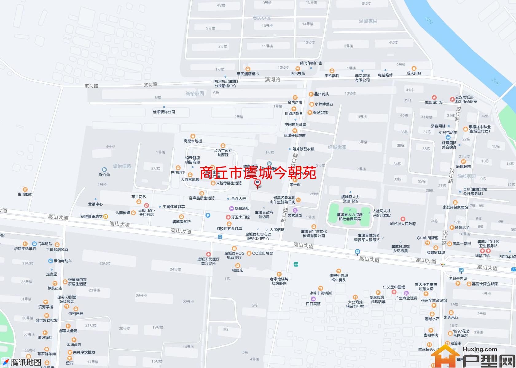 虞城今朝苑小区 - 户型网