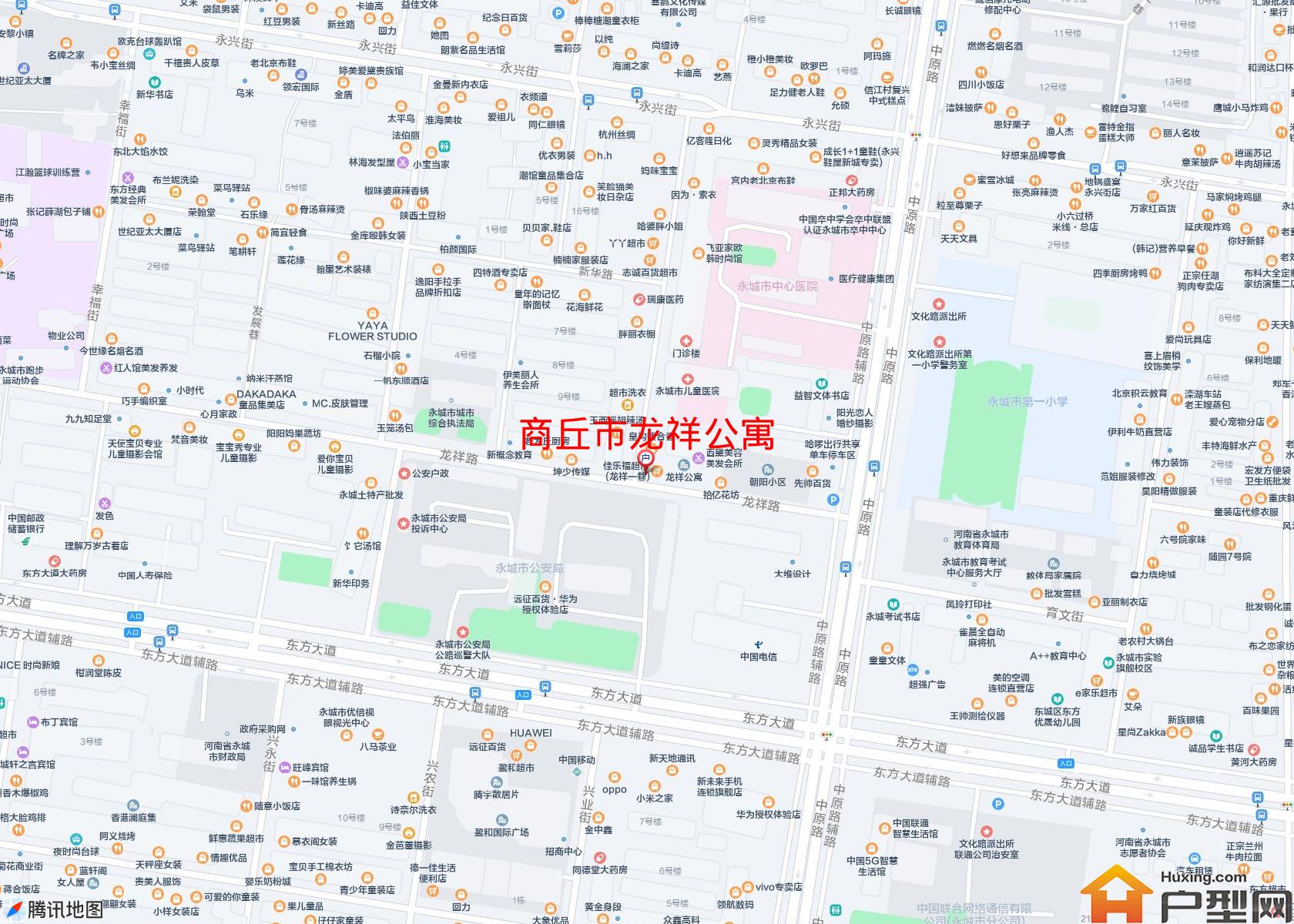 龙祥公寓小区 - 户型网