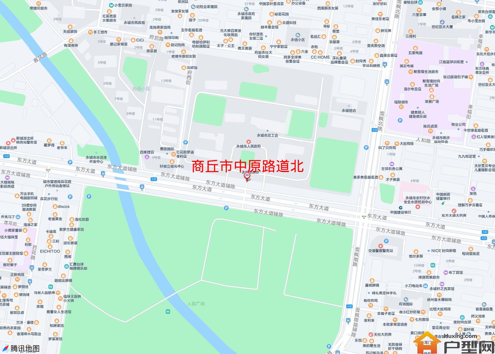中原路道北小区 - 户型网