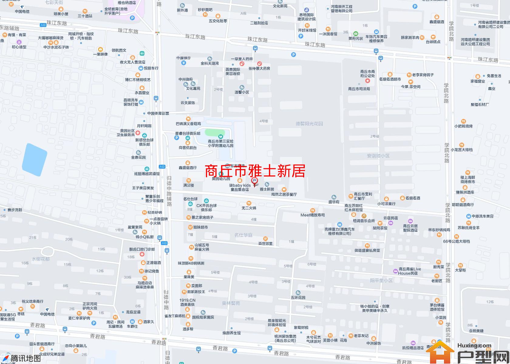 雅士新居小区 - 户型网