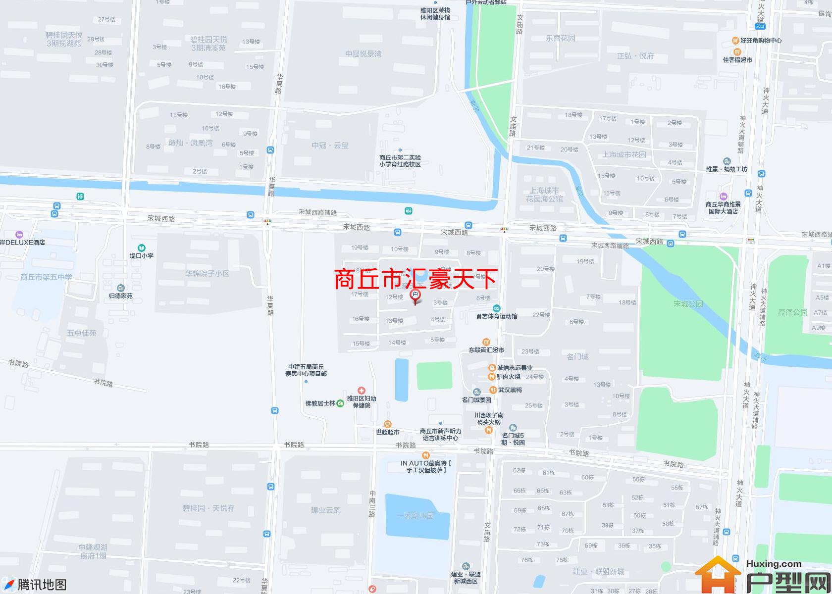 汇豪天下小区 - 户型网