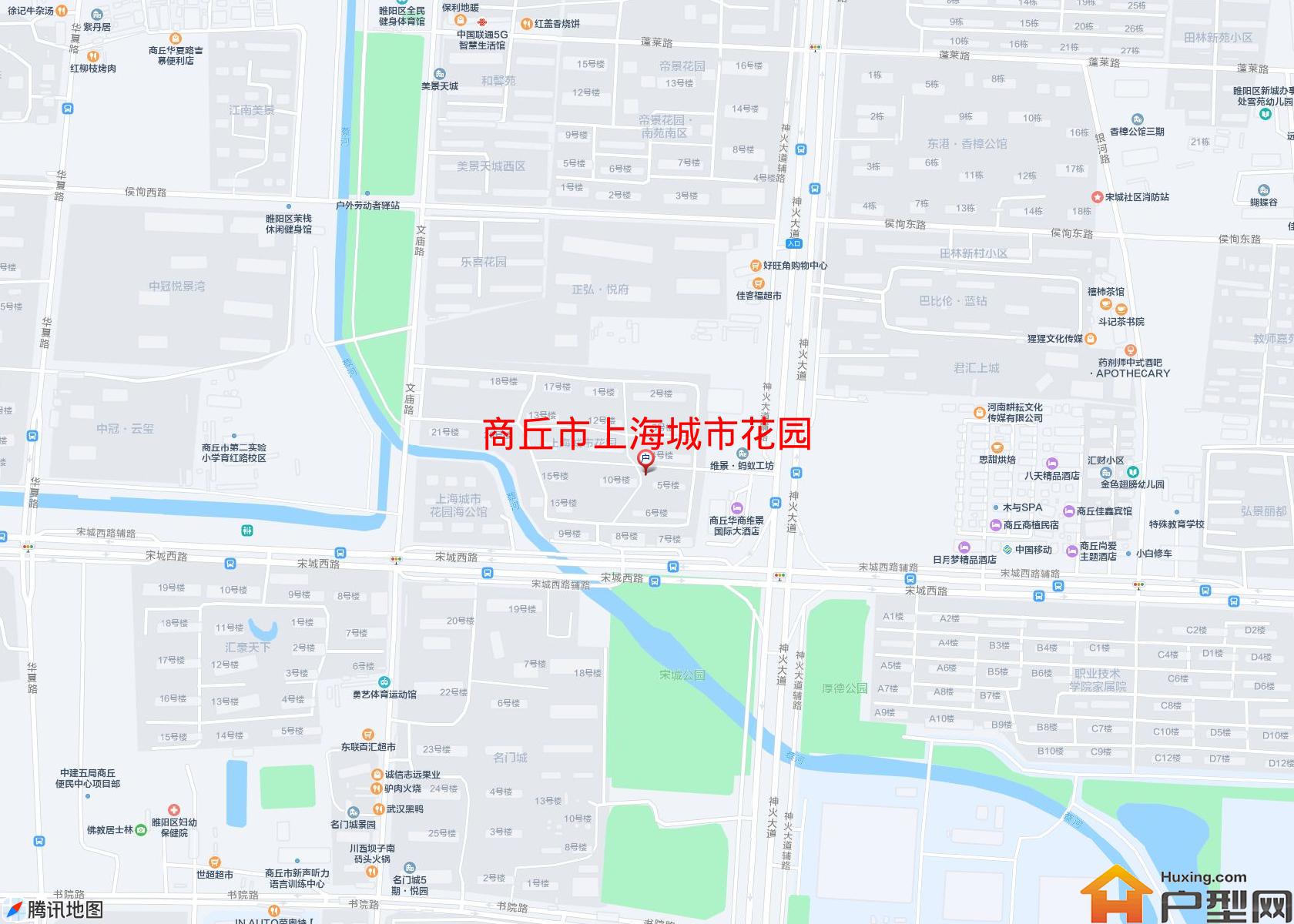 上海城市花园小区 - 户型网