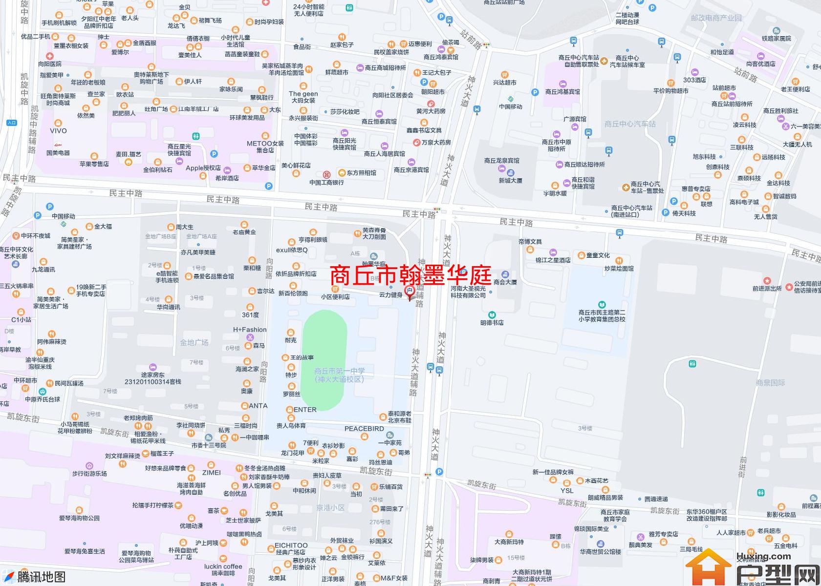 翰墨华庭小区 - 户型网